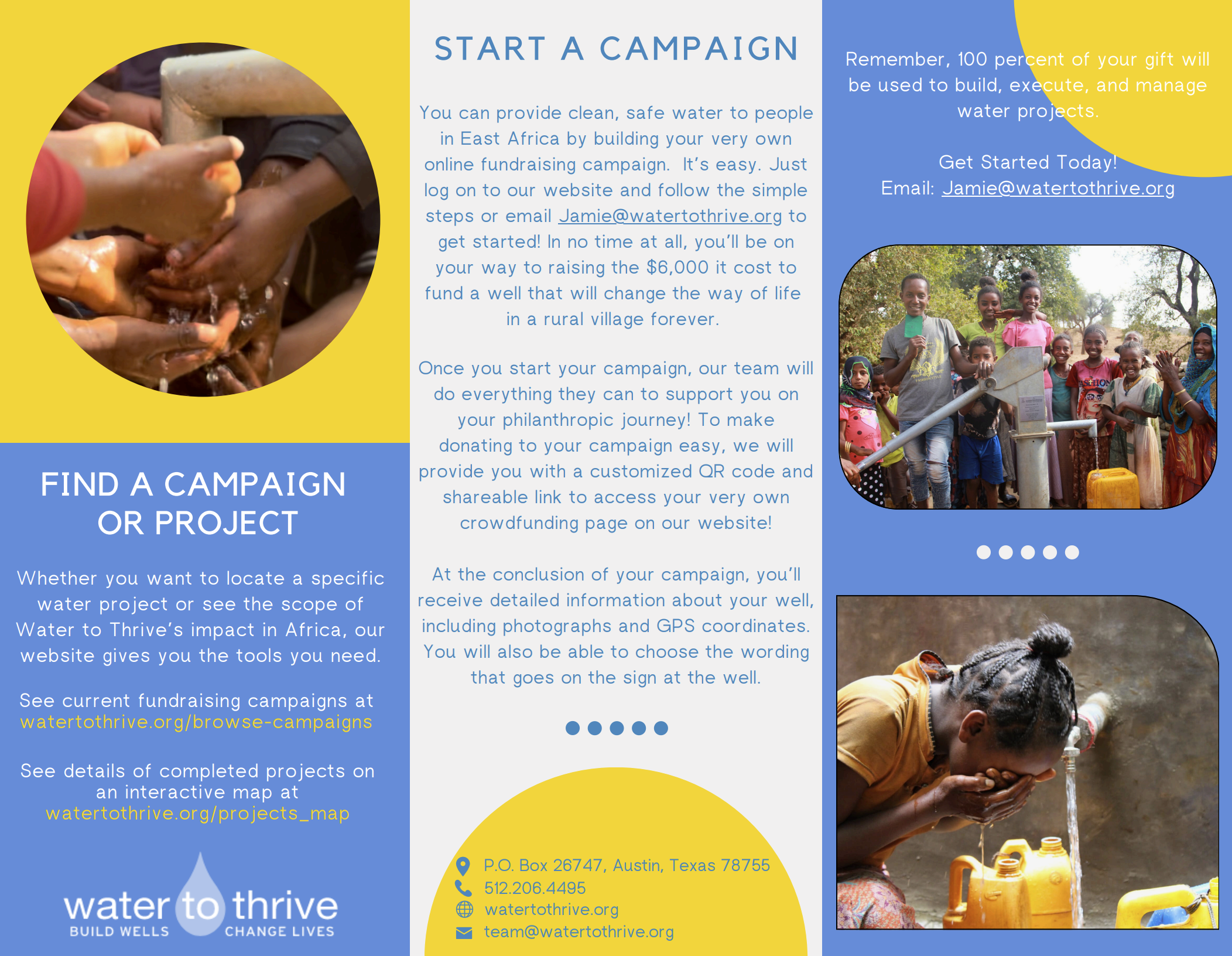 Water Project Timeline Water Project Timeline